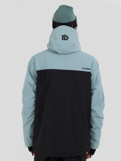 jacheta hanorac pt. barbati Fundango Hydra ECO Anorak verde 3