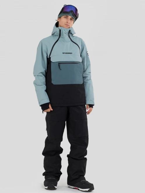 jacheta hanorac pt. barbati Fundango Hydra ECO Anorak verde 5