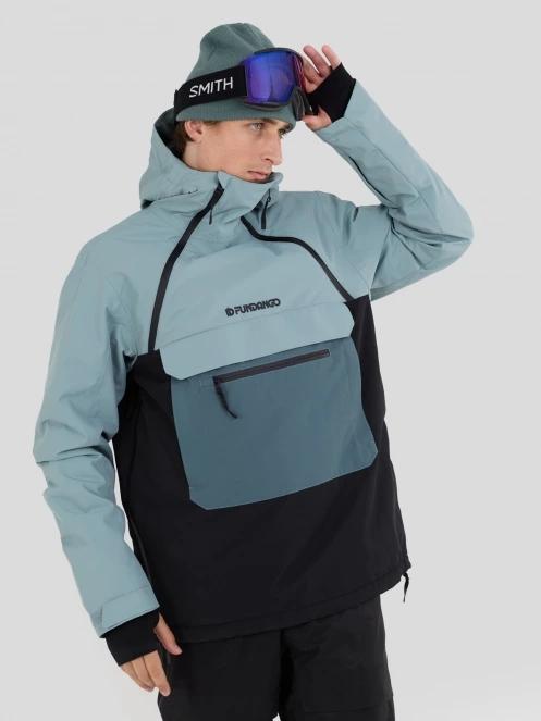 jacheta hanorac pt. barbati Fundango Hydra ECO Anorak verde 6