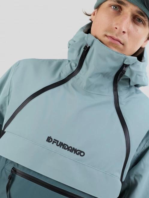 jacheta hanorac pt. barbati Fundango Hydra ECO Anorak verde 8