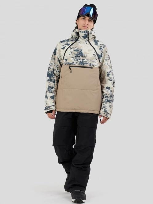 jacheta hanorac pt. barbati Fundango Hydra ECO Anorak nisip 4