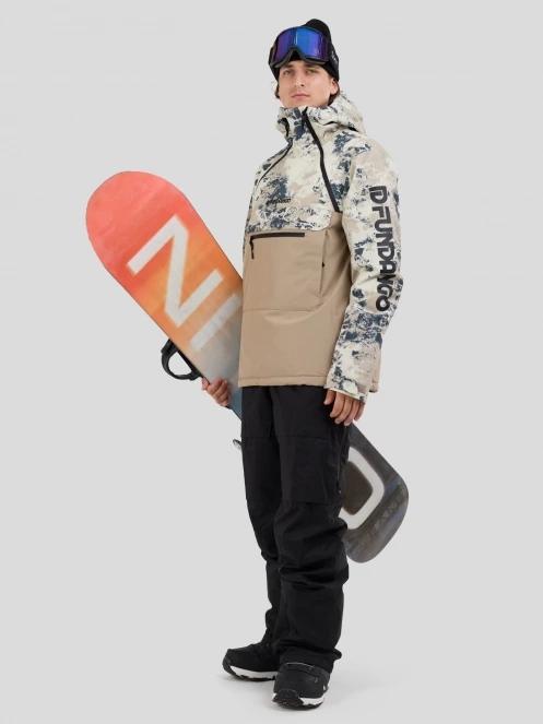 jacheta hanorac pt. barbati Fundango Hydra ECO Anorak nisip 5