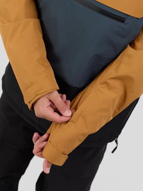 jacheta hanorac pt. barbati Fundango Hydra ECO Anorak maro 11