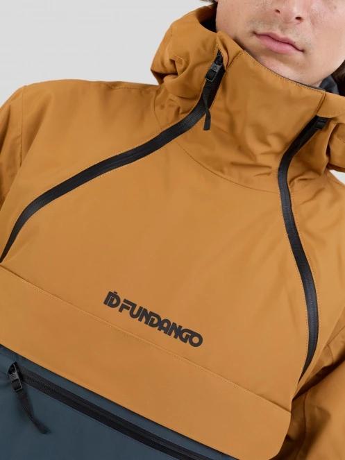 jacheta hanorac pt. barbati Fundango Hydra ECO Anorak maro 7