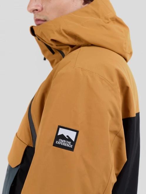 jacheta hanorac pt. barbati Fundango Hydra ECO Anorak maro 8