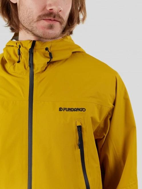 haine de ploaie pt. barbati Fundango Piorini II  Waterproof Jacket galben 5