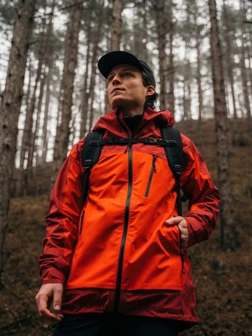 geaca de foita pt. barbati Fundango Levy 3L Jacket rosu 13