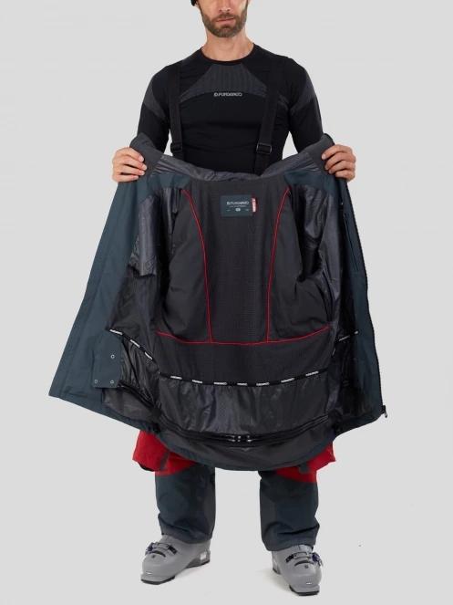 geaca de foita pt. barbati Fundango Rigel ECO 3L Jacket rosu 5