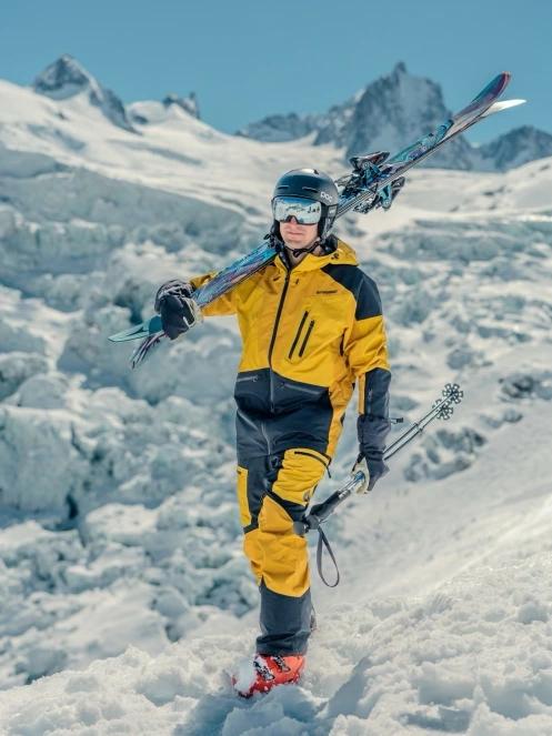 geaca de schi pt. barbati Fundango Rigel ECO 3L Jacket galben 10