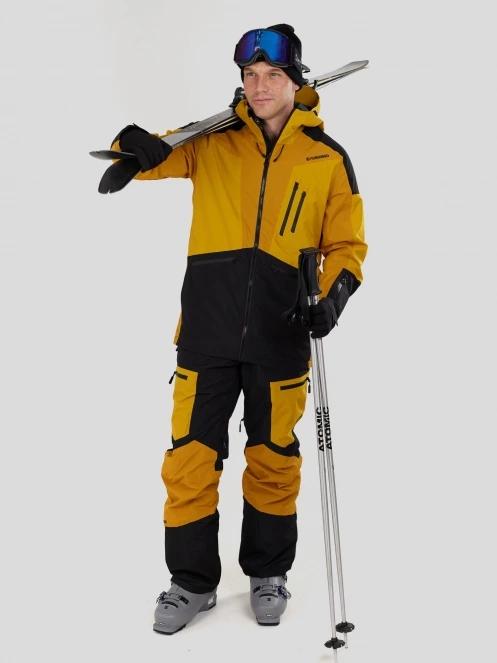 geaca de foita pt. barbati Fundango Rigel ECO 3L Jacket galben 4