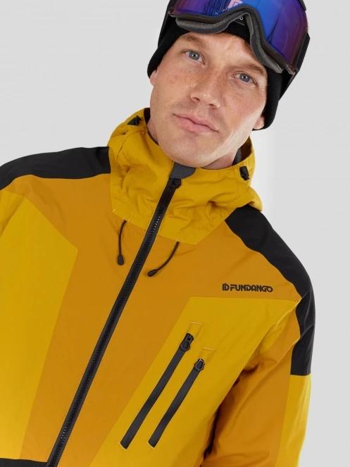 geaca de foita pt. barbati Fundango Rigel ECO 3L Jacket galben 9