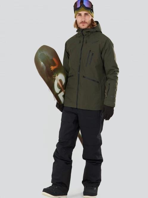 geaca de foita pt. barbati Fundango Rigel ECO 3L Jacket oliv 4