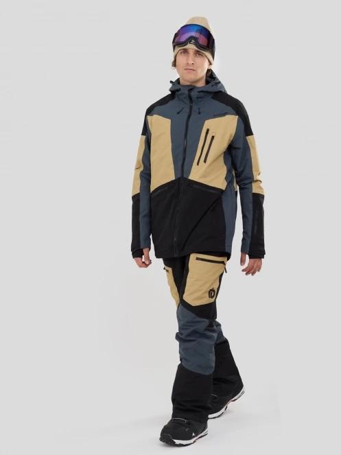 geaca de foita pt. barbati Fundango Rigel ECO 3L Jacket nisip 6