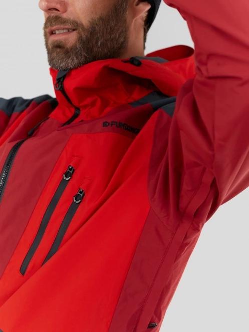 geaca de foita pt. barbati Fundango Rigel ECO 3L Jacket rosu 10