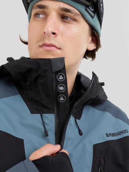 geaca de foita pt. barbati Fundango Rigel ECO 3L Jacket verde 9