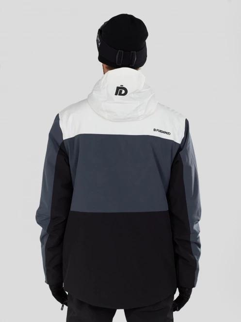 geaca de schi pt. barbati Fundango Nelson Allmountain Jacket alb 3