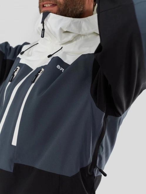 geaca de schi pt. barbati Fundango Nelson Allmountain Jacket alb 7