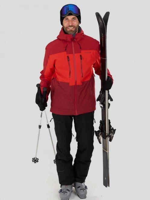 geaca de schi pt. barbati Fundango Nelson Allmountain Jacket rosu 4