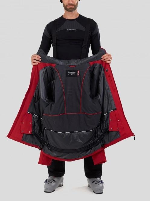 geaca de schi pt. barbati Fundango Nelson Allmountain Jacket rosu 5