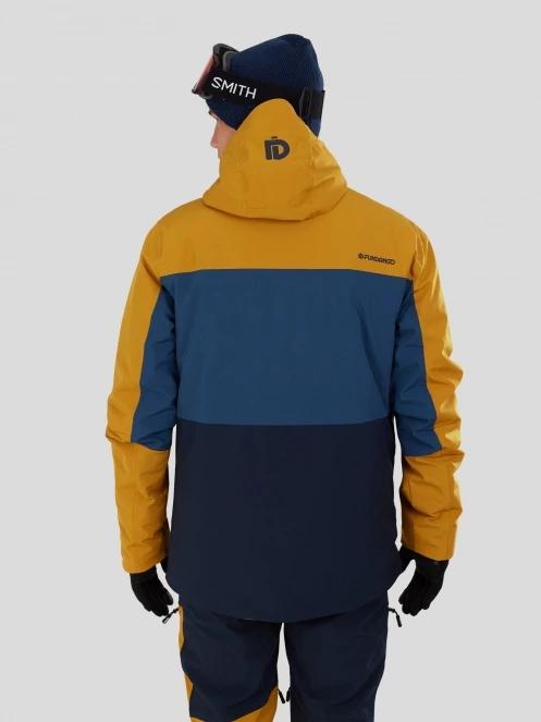 geaca de schi pt. barbati Fundango Nelson Allmountain Jacket galben 3