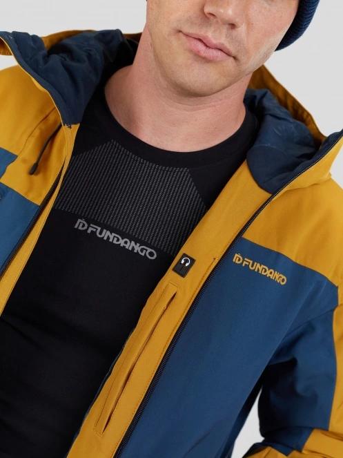 geaca de schi pt. barbati Fundango Nelson Allmountain Jacket galben 8
