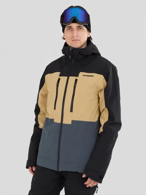 geaca de schi pt. barbati Fundango Nelson Allmountain Jacket nisip 2