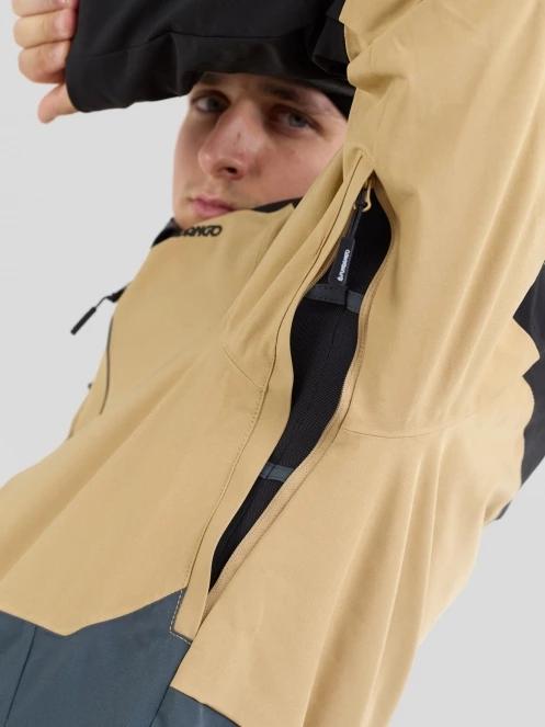 geaca de schi pt. barbati Fundango Nelson Allmountain Jacket nisip 6