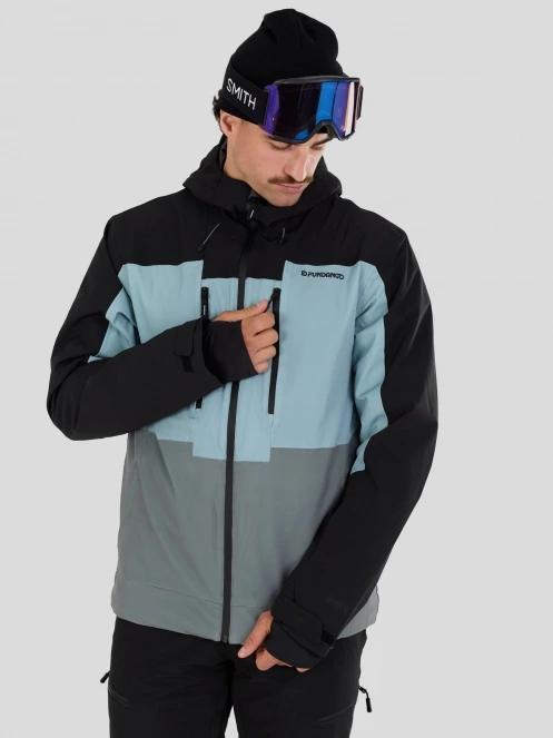 geaca de schi pt. barbati Fundango Nelson Allmountain Jacket verde 6