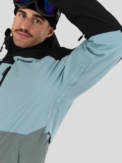 geaca de schi pt. barbati Fundango Nelson Allmountain Jacket verde 9