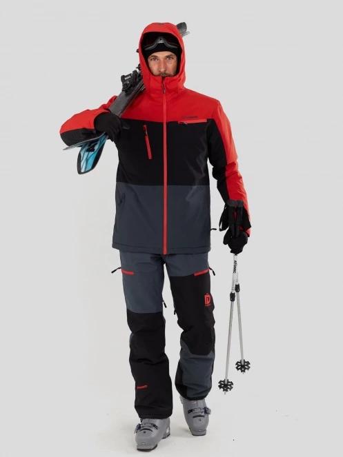 geaca de schi pt. barbati Fundango Horatio Allmountain Jacket rosu 4