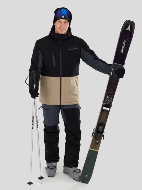 geaca de schi pt. barbati Fundango Horatio Allmountain Jacket gri 4