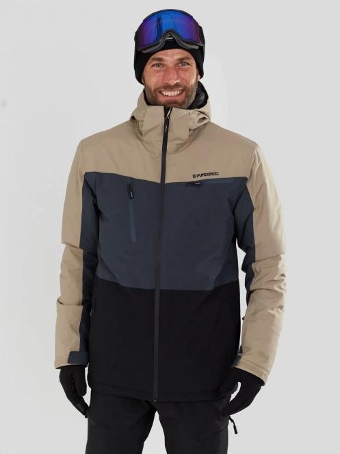 geaca de schi pt. barbati Fundango Horatio Allmountain Jacket nisip 2