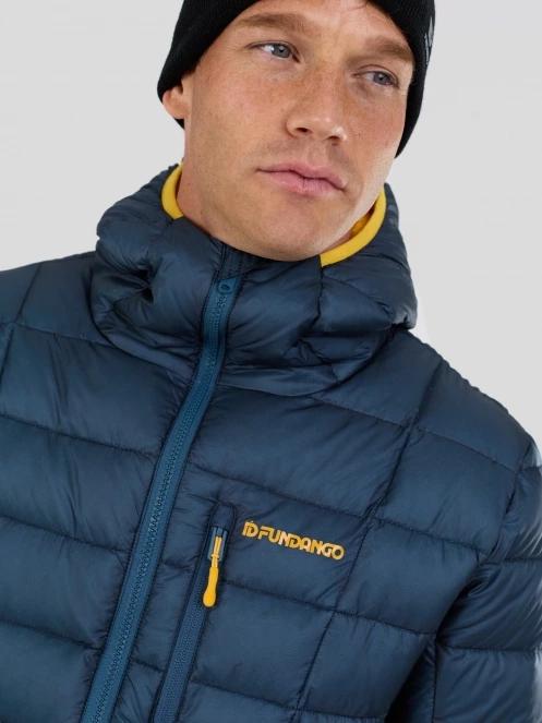 jacheta de puf pt. barbati Fundango Arctic Point Down Jacket albastru deschis 6
