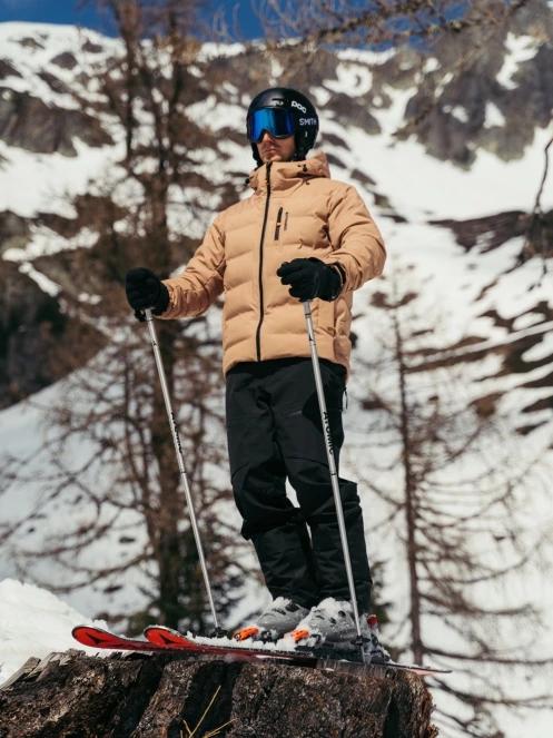 geaca de schi matlasata pt. barbati Fundango Portage Padded Jacket nisip 12