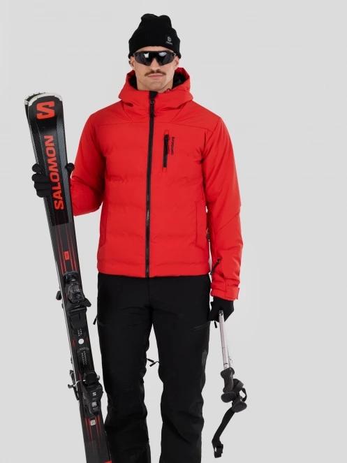 geaca de schi matlasata pt. barbati Fundango Portage Padded Jacket rosu 6