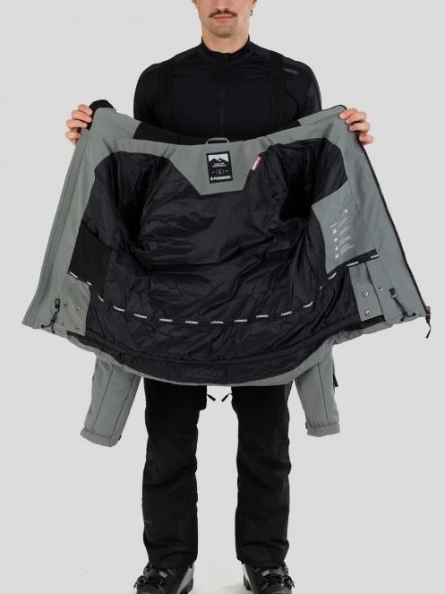 geaca de schi matlasata pt. barbati Fundango Portage Padded Jacket verde 5