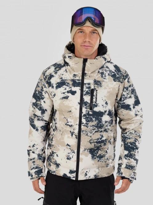 geaca de schi matlasata pt. barbati Fundango Portage Padded Jacket nisip 2
