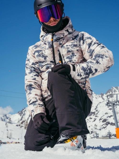 geaca de schi matlasata pt. barbati Fundango Portage Padded Jacket nisip 13