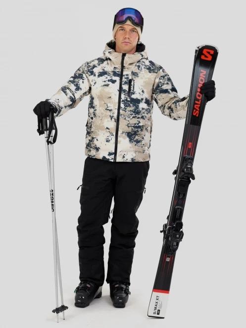 geaca de schi matlasata pt. barbati Fundango Portage Padded Jacket nisip 4