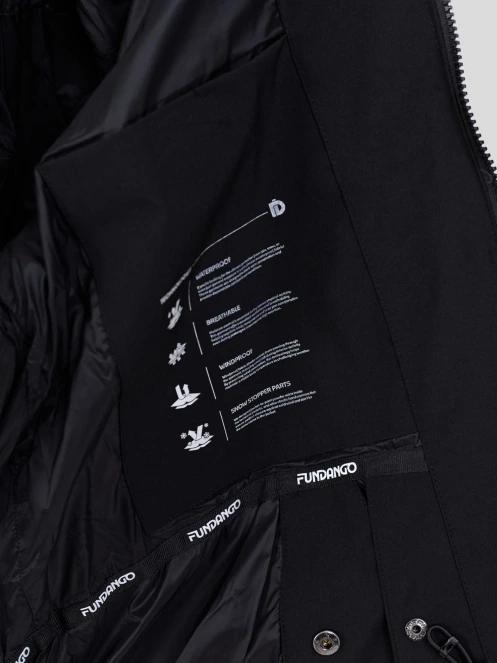 geaca de schi matlasata pt. barbati Fundango Portage Padded Jacket negru 11
