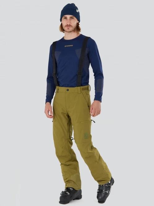 pantaloni de schi pt. barbati Fundango Teak Pants verde 4