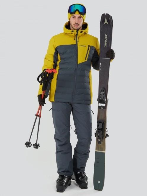 pantaloni de schi pt. barbati Fundango Teak Pants gri 5
