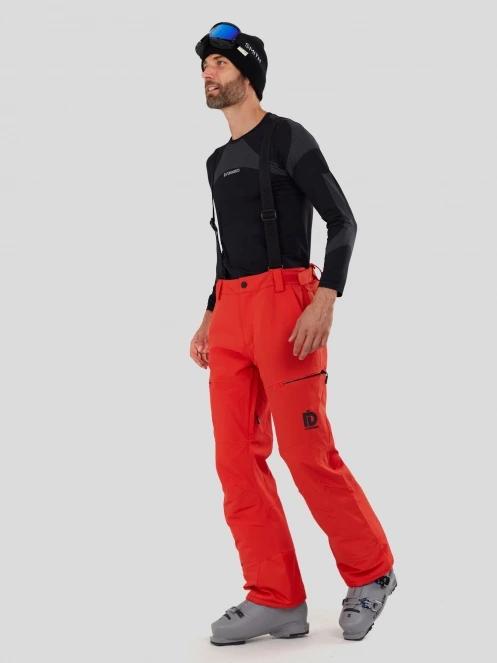 pantaloni de schi pt. barbati Fundango Teak Pants rosu 5