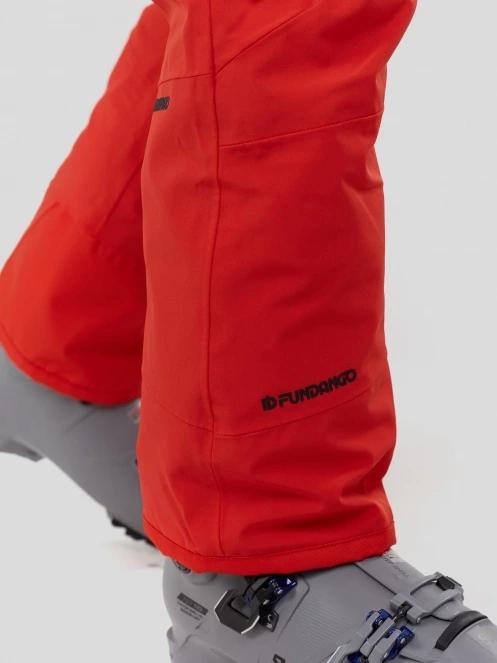pantaloni de schi pt. barbati Fundango Teak Pants rosu 7