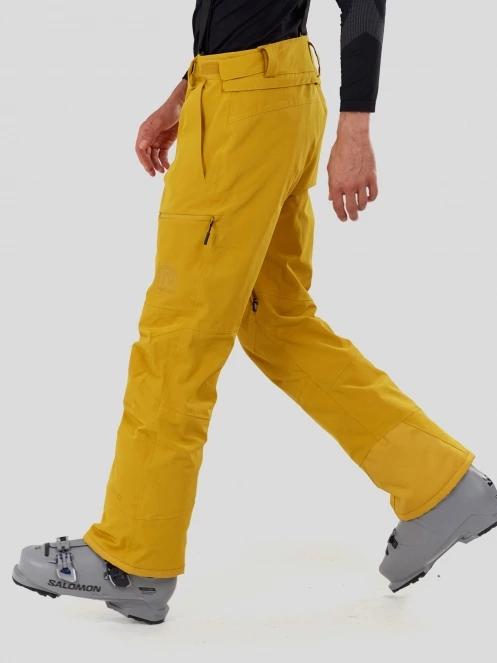 pantaloni de schi pt. barbati Fundango Teak Pants galben 5
