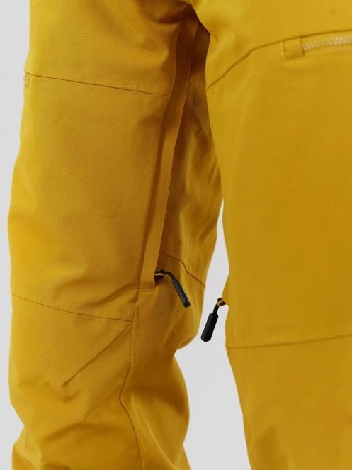pantaloni de schi pt. barbati Fundango Teak Pants galben 9