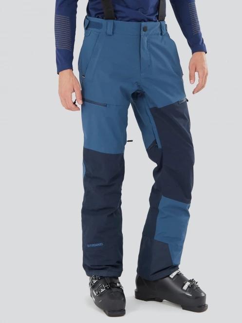 pantaloni de schi pt. barbati Fundango Teak Colourblock Pants albastru 2