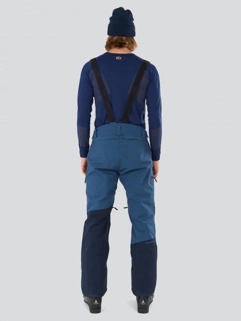 pantaloni de schi pt. barbati Fundango Teak Colourblock Pants albastru 3