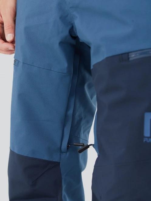 pantaloni de schi pt. barbati Fundango Teak Colourblock Pants albastru 7