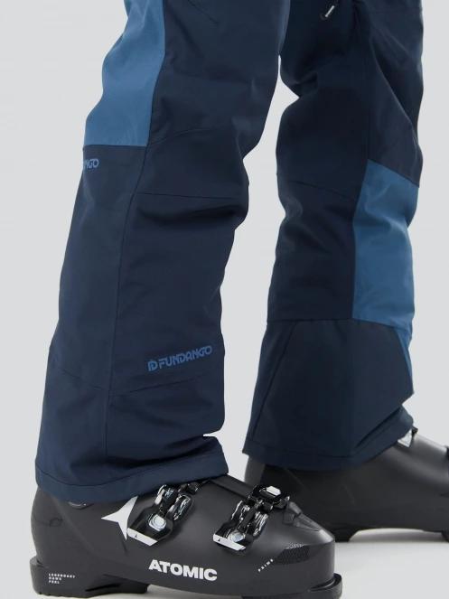 pantaloni de schi pt. barbati Fundango Teak Colourblock Pants albastru 8